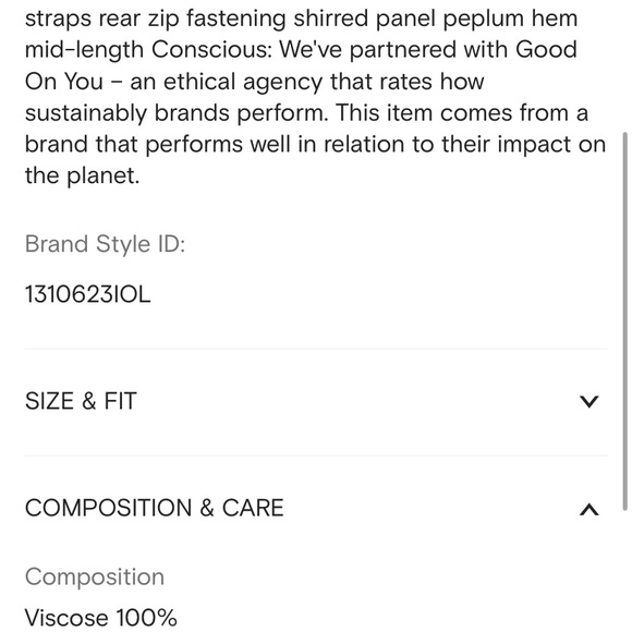 Reformation Floral print dress NWT - Picture 5 of 5